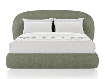 GUEST - Fabric bed with upholstered headboard by Liu Jo Living Collection - view 3